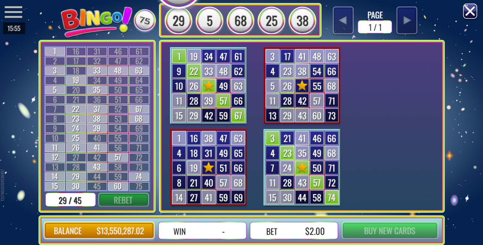 bingo game